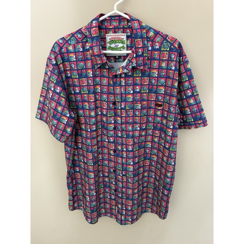 RSVLTS TMNT "Dimension X-cellent" Kunuflex Mens XL Shirt